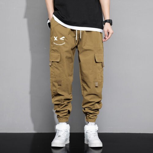 734a1ed6-e51a-4b0e-934f-78e963e350fd.jpg Spring And Autumn Men's New Trendy Loose Cargo Pants Versatile Outdoor Multi-pocket Leisure