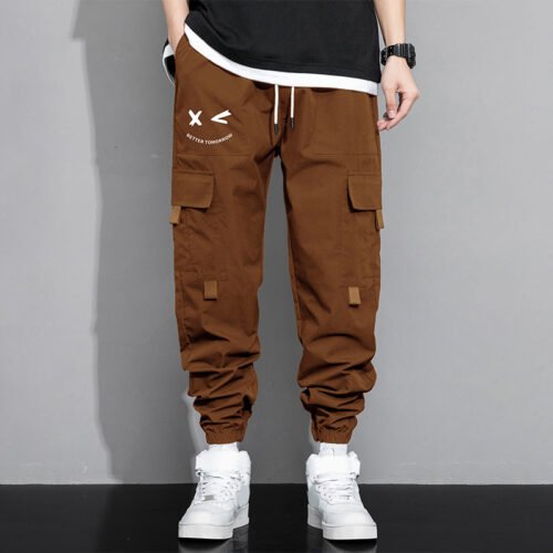 7fe5560c-4c34-4de5-a5a4-82163abbed30.jpg Spring And Autumn Men's New Trendy Loose Cargo Pants Versatile Outdoor Multi-pocket Leisure