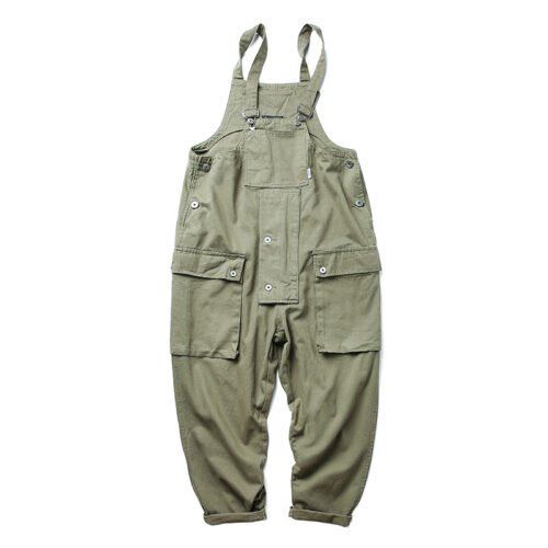 Casual Suspenders Pants Men's Business Shirt Trousers Workwear For Workers Loose Suspenders