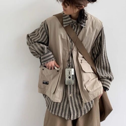 9681cf91-da96-4dd3-9c32-bec8f3baebe9.jpg Japanese Retro Wide Leg Basic Workwear Pants For Men In Spring And Autumn