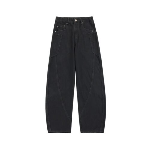 9e498d2a-4603-4aea-be8c-bc00c9e6128c.jpg National Fashion Retro Loose Denim Cargo Pants Wide Leg Trousers