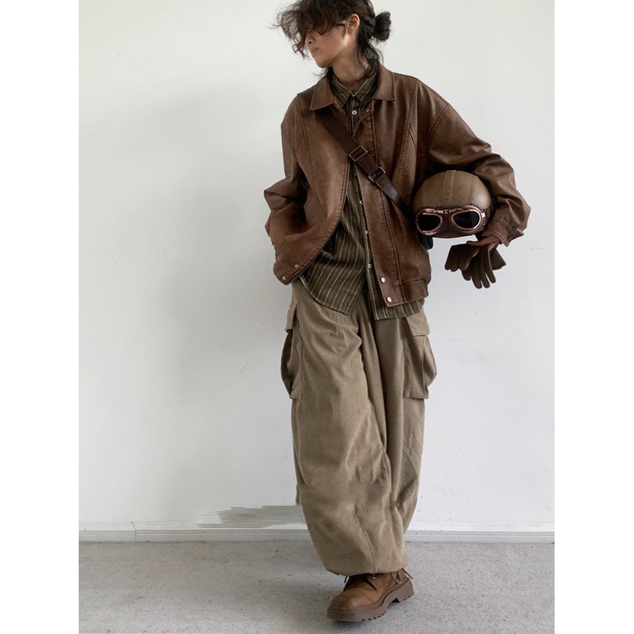 9efc26ec-6778-46a9-906d-dd169ee484f0.jpg Vintage Corduroy Basic Workwear Pants
