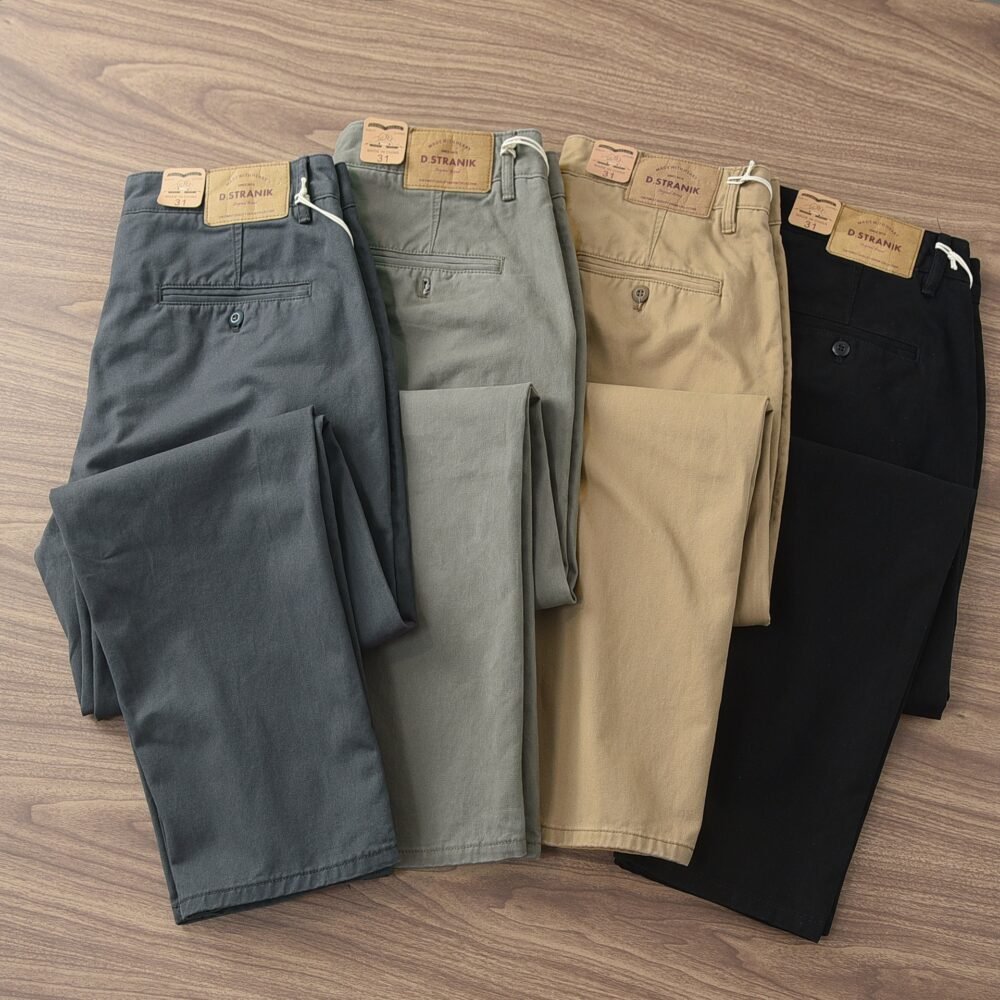 a18168d5-d95d-4b65-b4cc-13f54c53035b.jpg Twill Cotton Men's Casual Pants Basic Loose Straight Casual Long Pants