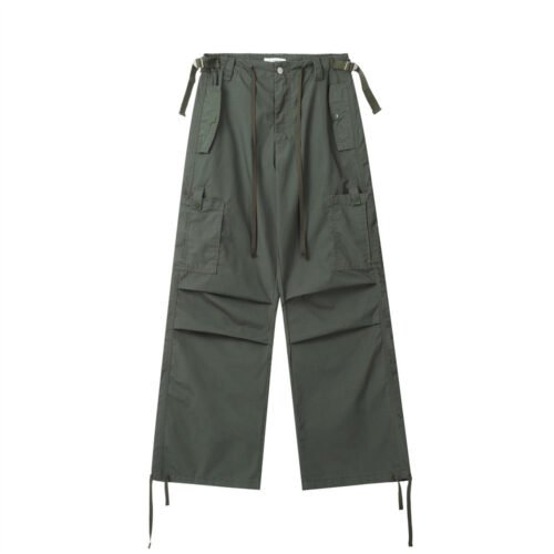 High Street Overalls Men's Design Sense Niche Pleated