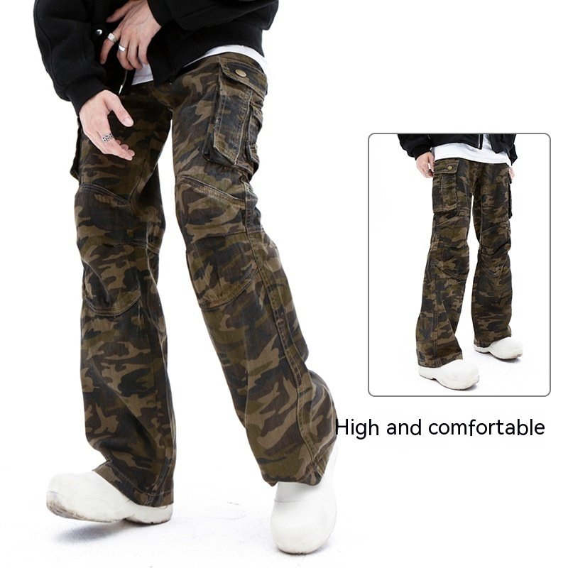 b054f8d4-8123-4f45-bcc8-af06468e220d_trans.jpeg High Street Leisure Cargo Camouflage Pants Male