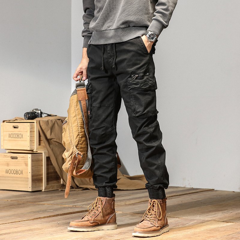 b0fe6cbb-9e6c-4494-9a57-c7d8edd57bd9.jpg American Straight Multi-pocket Lace Trousers