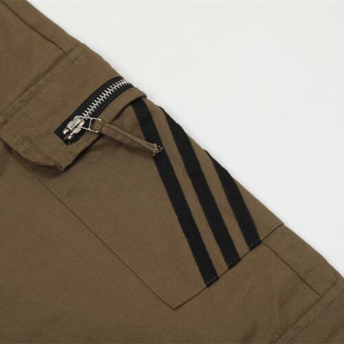 b1bb53d7-ea7d-47c2-8abe-0f0d58bbe9e5.jpg Three Bars Multi-pocket Cargo Pants Men's Loose