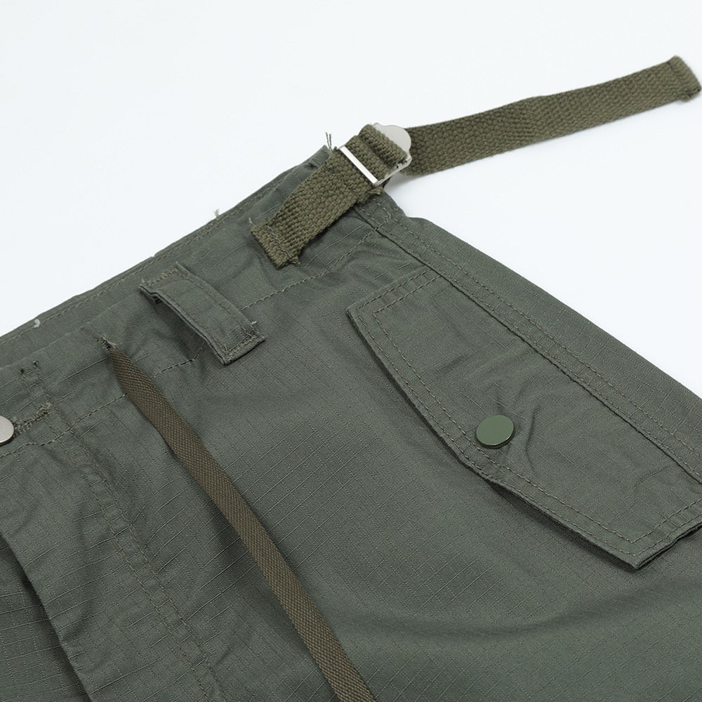 High Street Overalls Men's Design Sense Niche Pleated