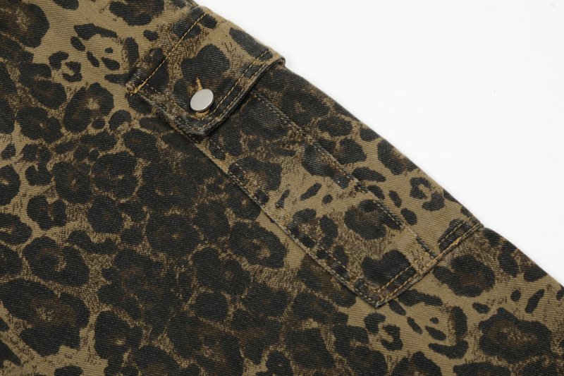 bb7d5b80-f8c5-4563-8b2a-73427327f11c.jpg American Vintage Leopard Print Denim Brace Overalls Men And Women