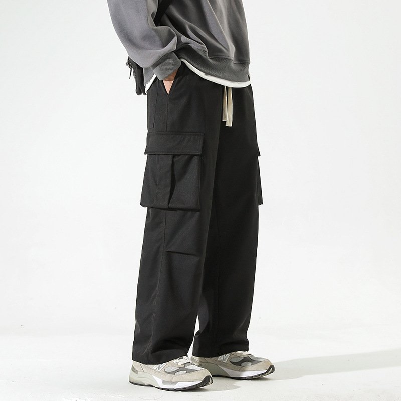 bde61cd7-58d6-416a-9ce8-9a804d36996d.jpg Straight Multi-pocket Casual Pants For Boys