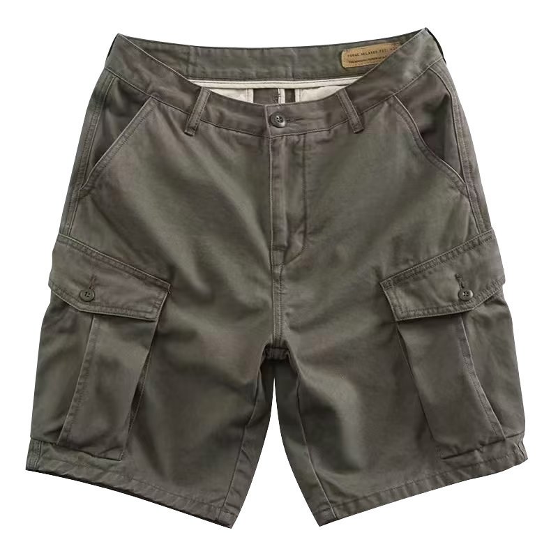 c08b02b7-5ed8-4935-97e8-93c825b99d95.jpg Workwear Casual Men's Loose Summer All-matching Straight Fifth Pants