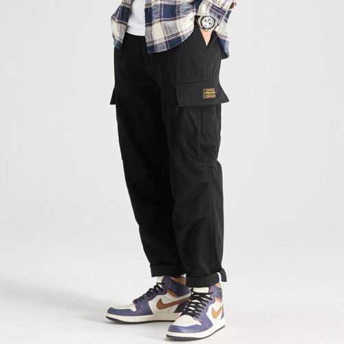c1b07363-2615-4746-b98e-7dcb8f9bc2b7.jpg Men's Large Pocket Loose Casual Long Overalls