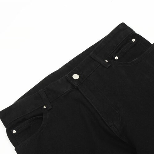 Pleated Overalls Denim Trousers Men's Design