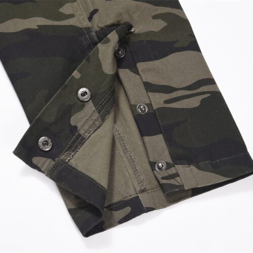Military Multi-pocket Camouflage Cargo Pants Men