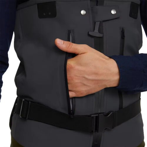Waterproof Breathable Zipper Men's Outdoor Waist Belt Multifunctional
