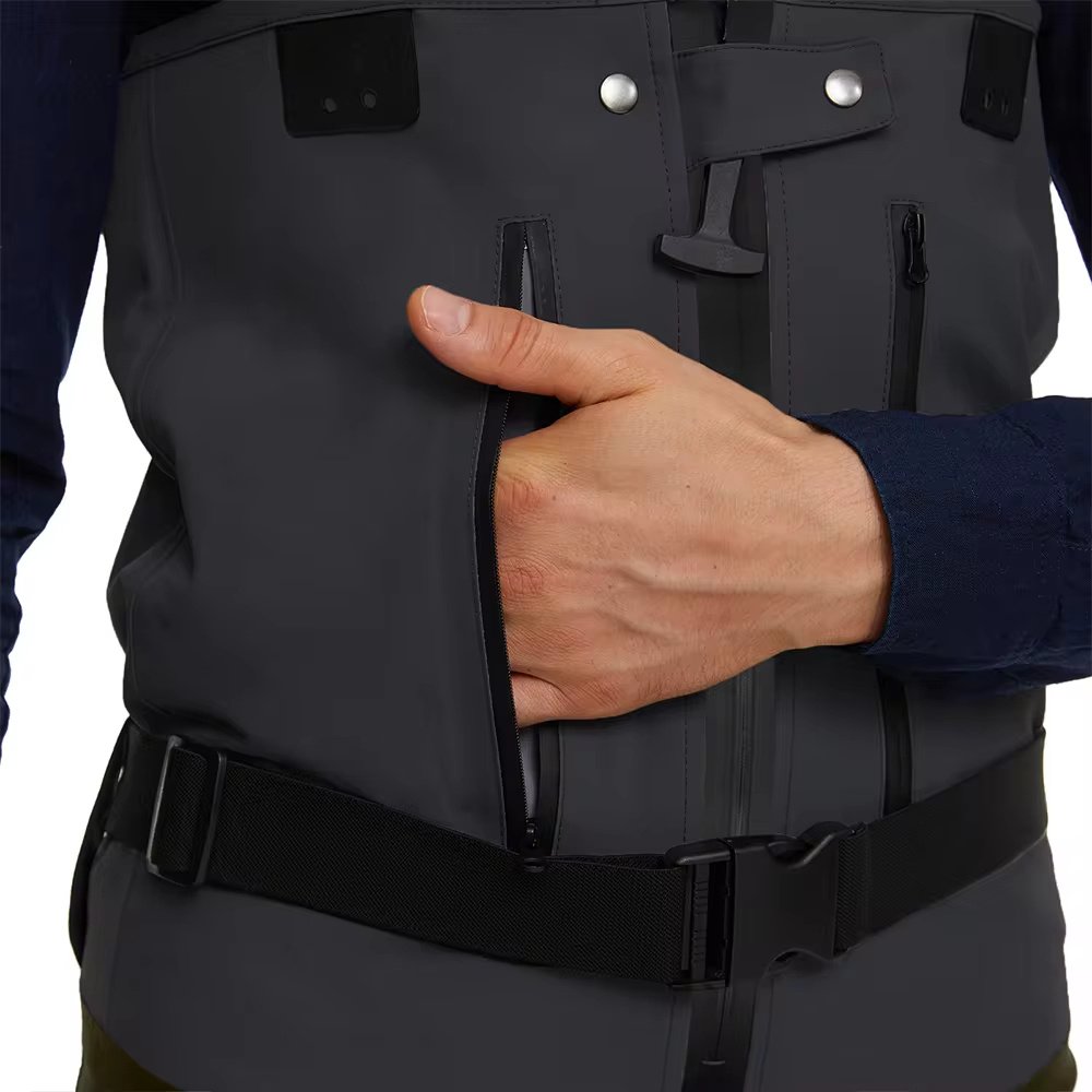 Waterproof Breathable Zipper Men's Outdoor Waist Belt Multifunctional