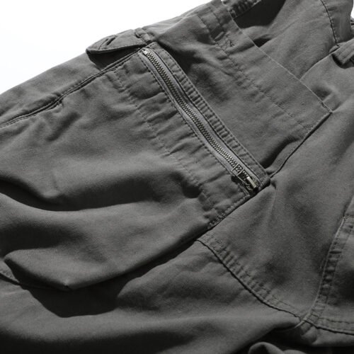 Men's Large Pocket Zipper Overalls Outdoor Loose