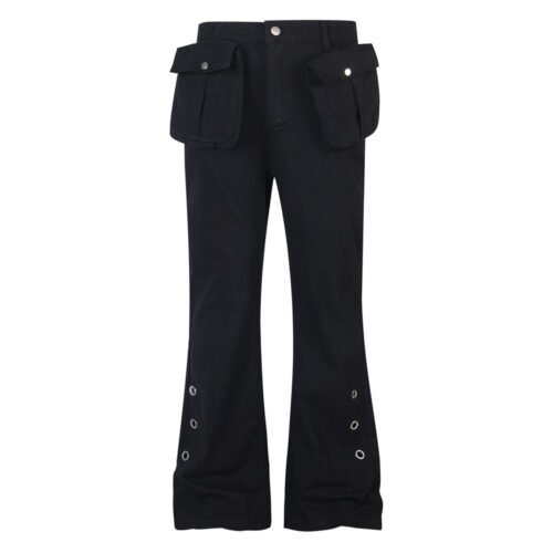 d0ae582a-ad2e-4bd5-a1c7-74e2637e6959.jpg High Street Tooling Bootcut Trousers Men And Women Design