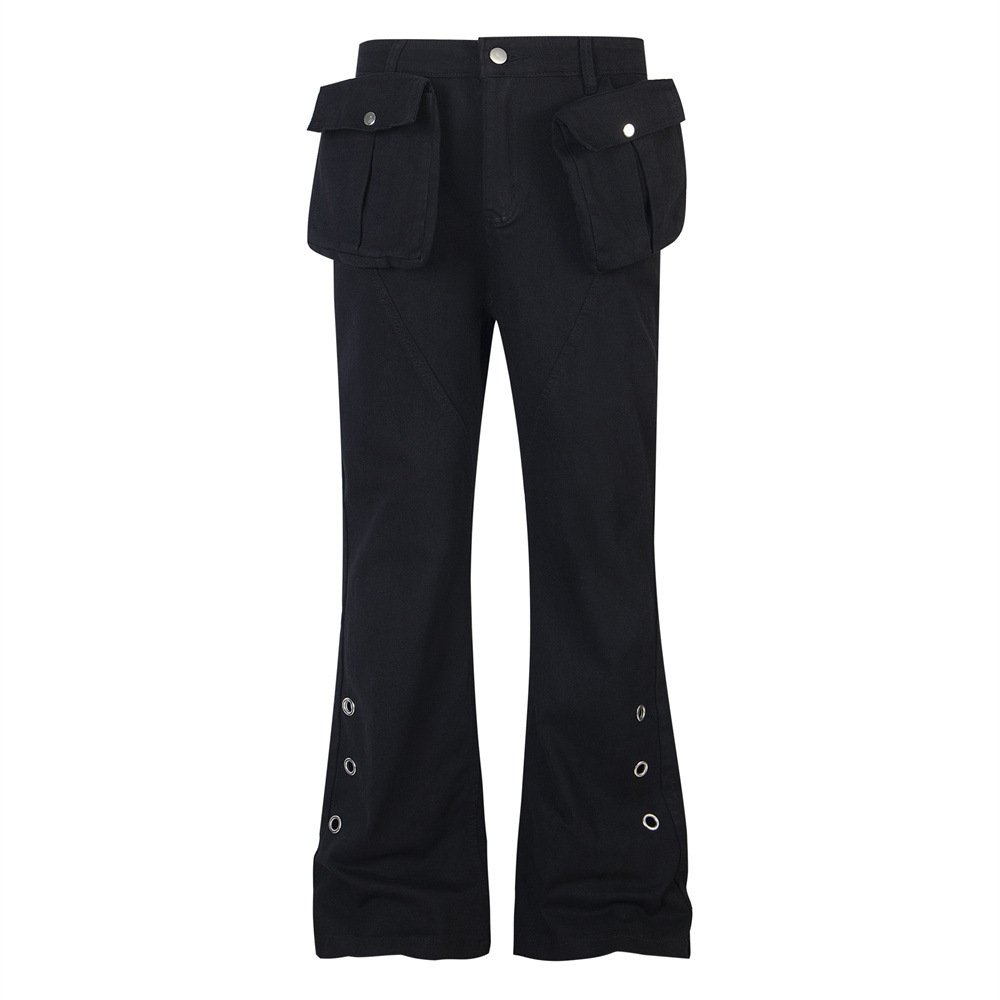 d0ae582a-ad2e-4bd5-a1c7-74e2637e6959.jpg High Street Tooling Bootcut Trousers Men And Women Design