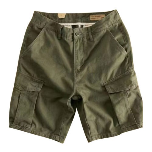 d5f462b2-ee58-4074-bd9b-97775ae66a87.jpg Workwear Casual Men's Loose Summer All-matching Straight Fifth Pants