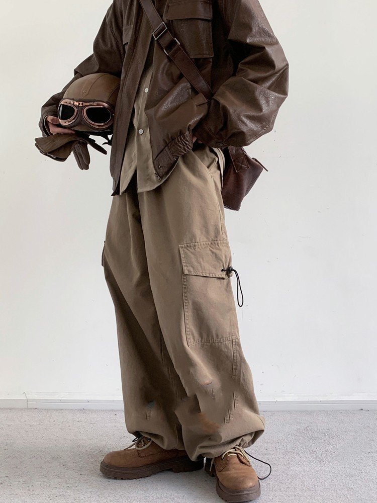 d6105d17-fdfd-4eb6-965c-e7d656047f92.jpg Vintage Wide Leg Basic Workwear Pants