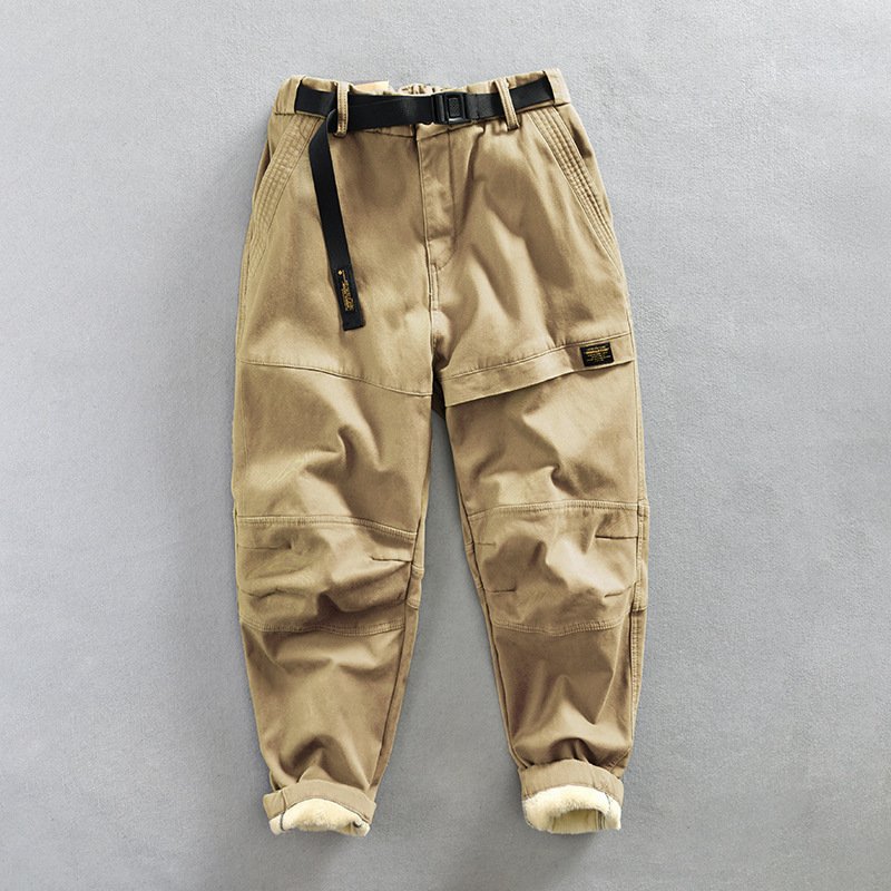 e3006083-d732-458d-8932-e3dfeb6dae0e.jpg Men's Workwear Velvet Padded Casual Pants