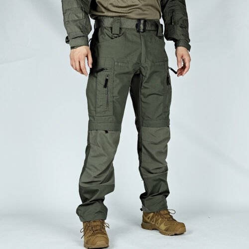 e4460c0f-7037-4ff4-b3f5-610460882c28.jpg P40 Tactical Knee Pads Men Trousers Outdoor Training Military Fans Wear-resistant Breathable Multi-pocket