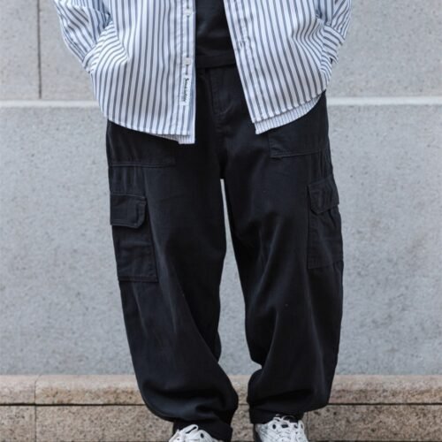 e9693107-15a1-4871-bebc-7e85abb2d1c8.jpg Multi-pocket Cargo Pants Men's Loose Street