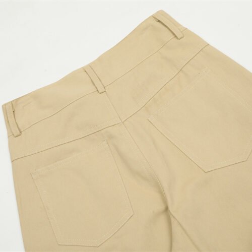 Multi-pocket Straight Cargo Pants Men's Loose