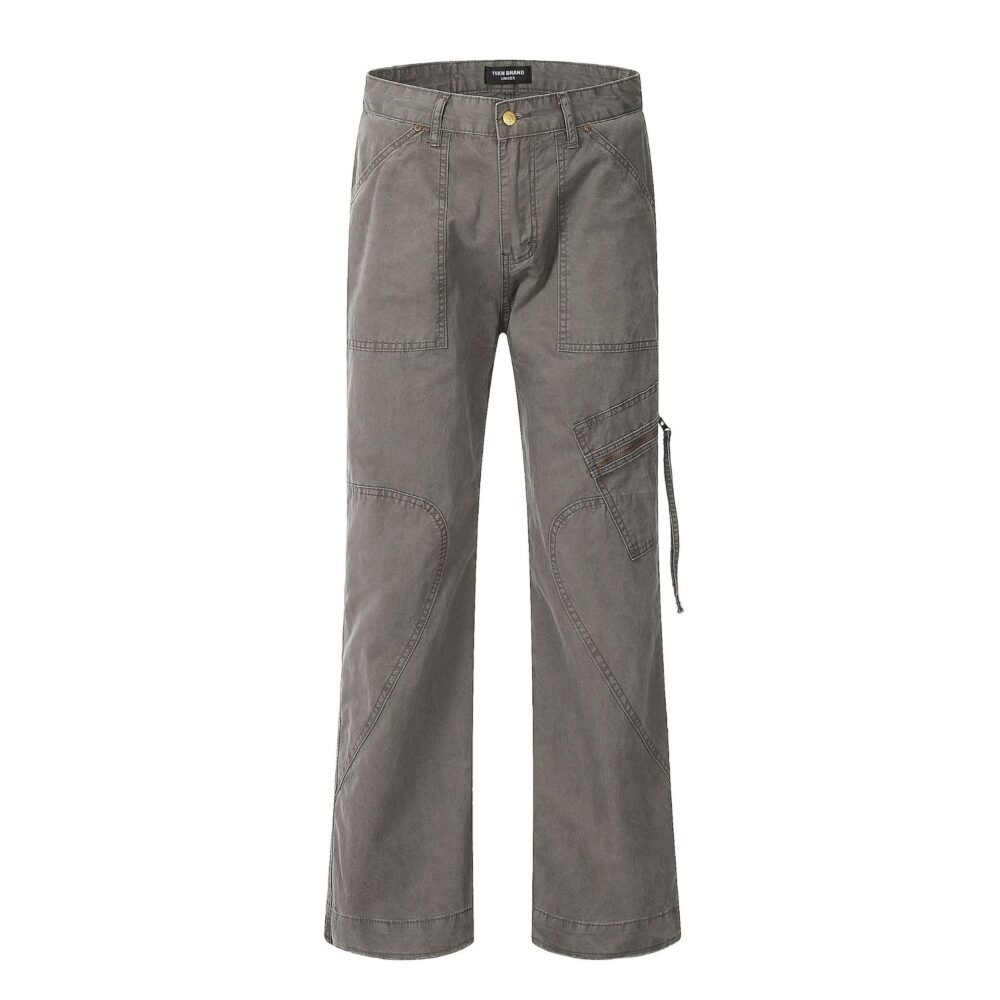 f423fd8c-eafd-4b7c-86bf-edf7a760617d.jpg High Street Loose Straight Casual Wide-leg Pants