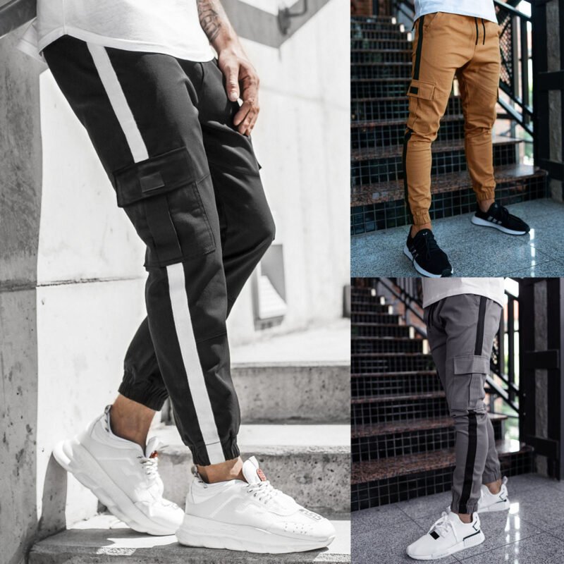 f6545b57-5857-4abe-b54a-a7c768a9e509.jpg Leather Bound Casual Pants For Men