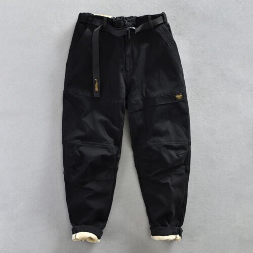 fbac6d1e-0a12-4d0b-9c30-db12e2ba31f3.jpg Men's Workwear Velvet Padded Casual Pants