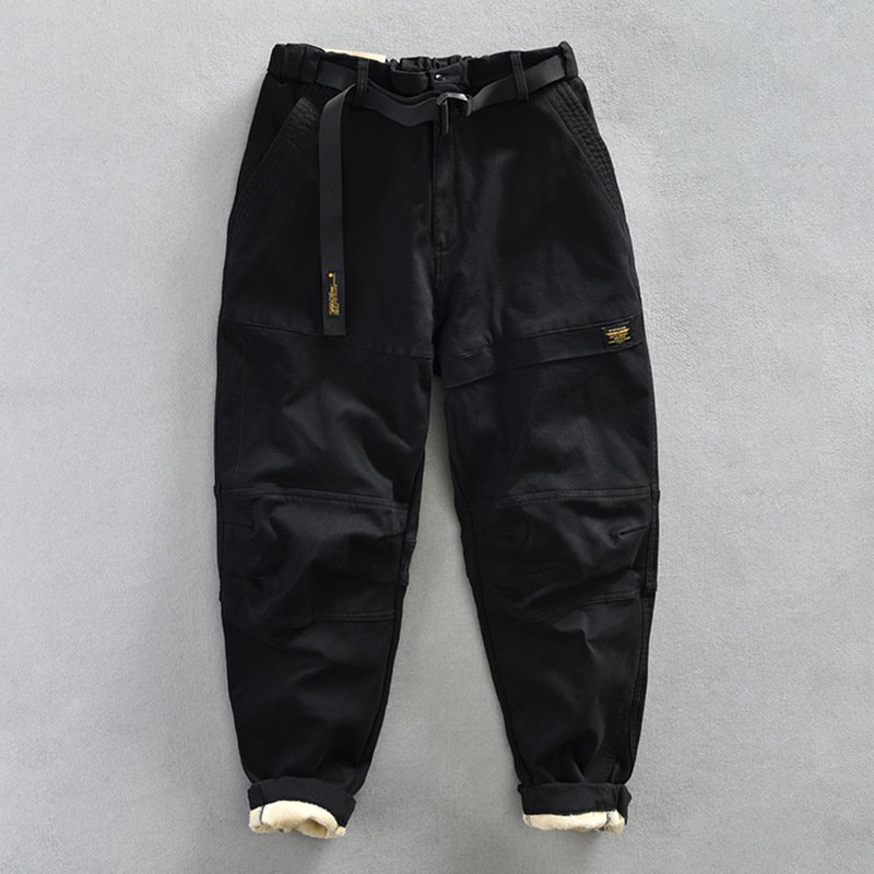 fbac6d1e-0a12-4d0b-9c30-db12e2ba31f3.jpg Men's Workwear Velvet Padded Casual Pants