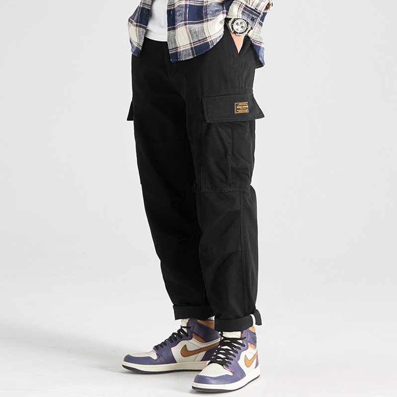 ffca2194-f51b-4bec-9280-7f5f5a83b2de.jpg Men's Large Pocket Loose Casual Long Overalls
